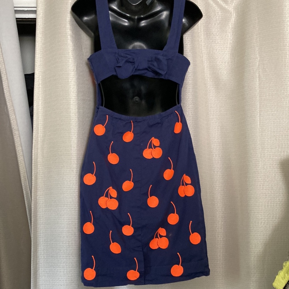 SOLD 🎉HP🎉 Leifnotes Anthropologie cherry dress - Picture 2 of 5